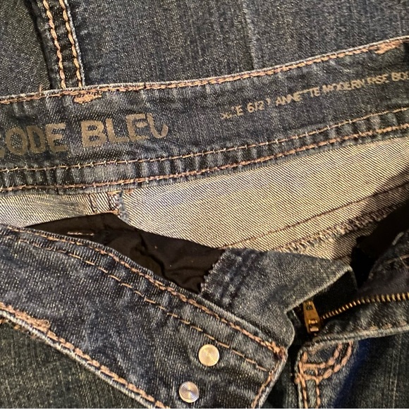 Code Bleu Annette Modern Rise Bootcut Size 6 - Picture 4 of 5